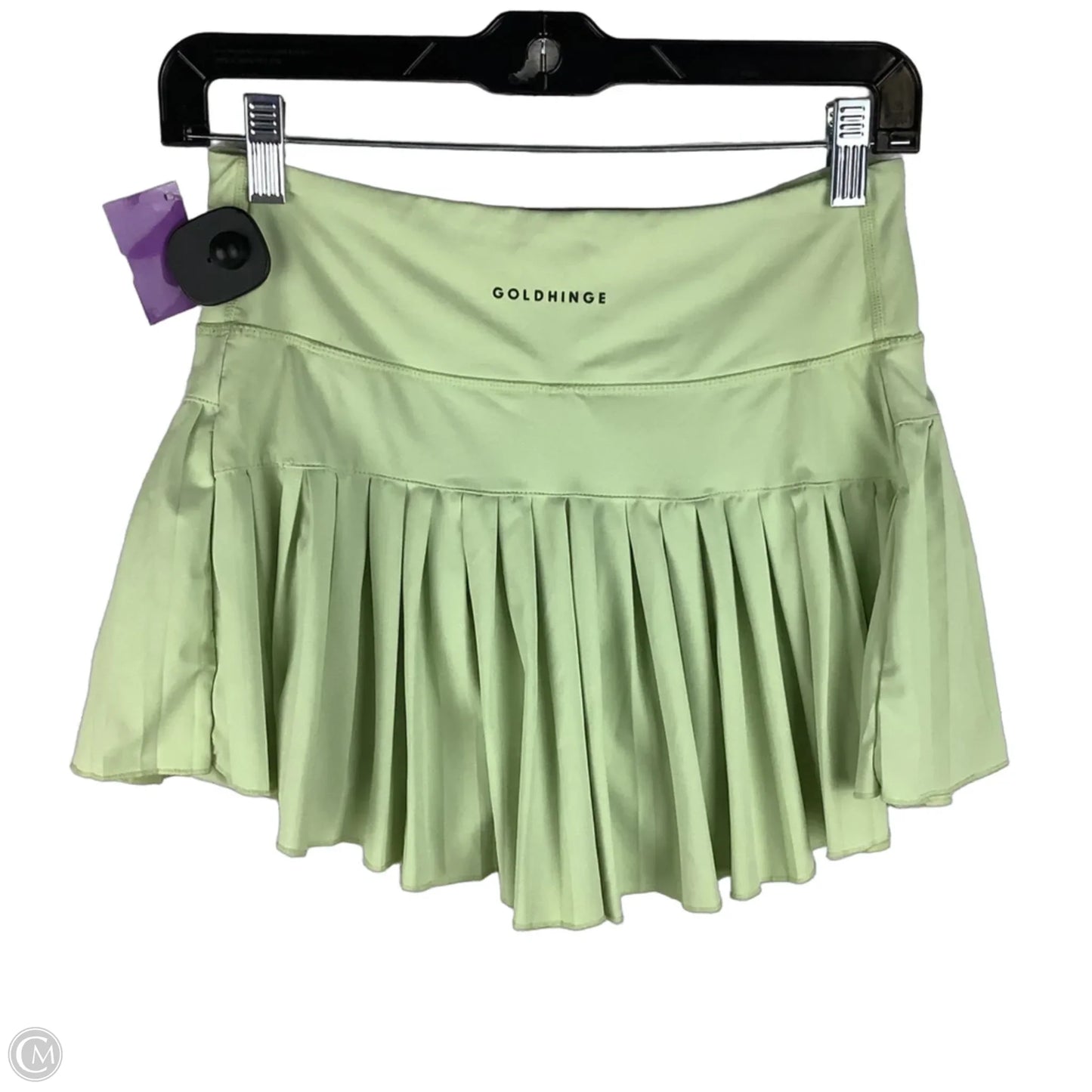 Athletic Skort By Cmb In Green, Size: M