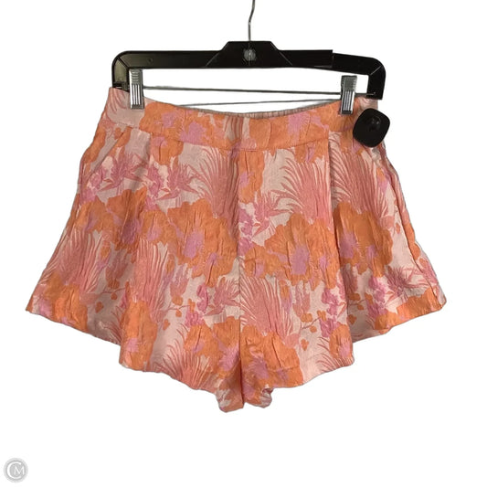 Shorts By Showpo In Orange & Pink, Size: 6