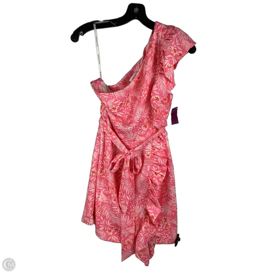 Dress Party Short By Lovers & Friends In Pink & White, Size: S