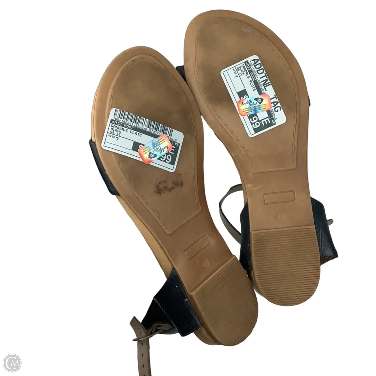 Sandals Flats By Miz Mooz In Black, Size: 7