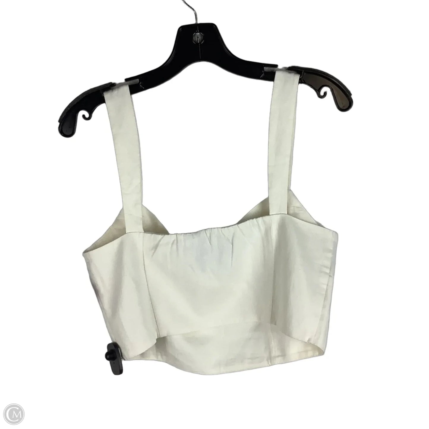 Top Sleeveless By Banana Republic In Cream, Size: 8