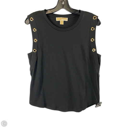 Top Sleeveless By Michael By Michael Kors In Black, Size: M
