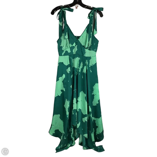 Dress Casual Midi By Target In Green, Size: M