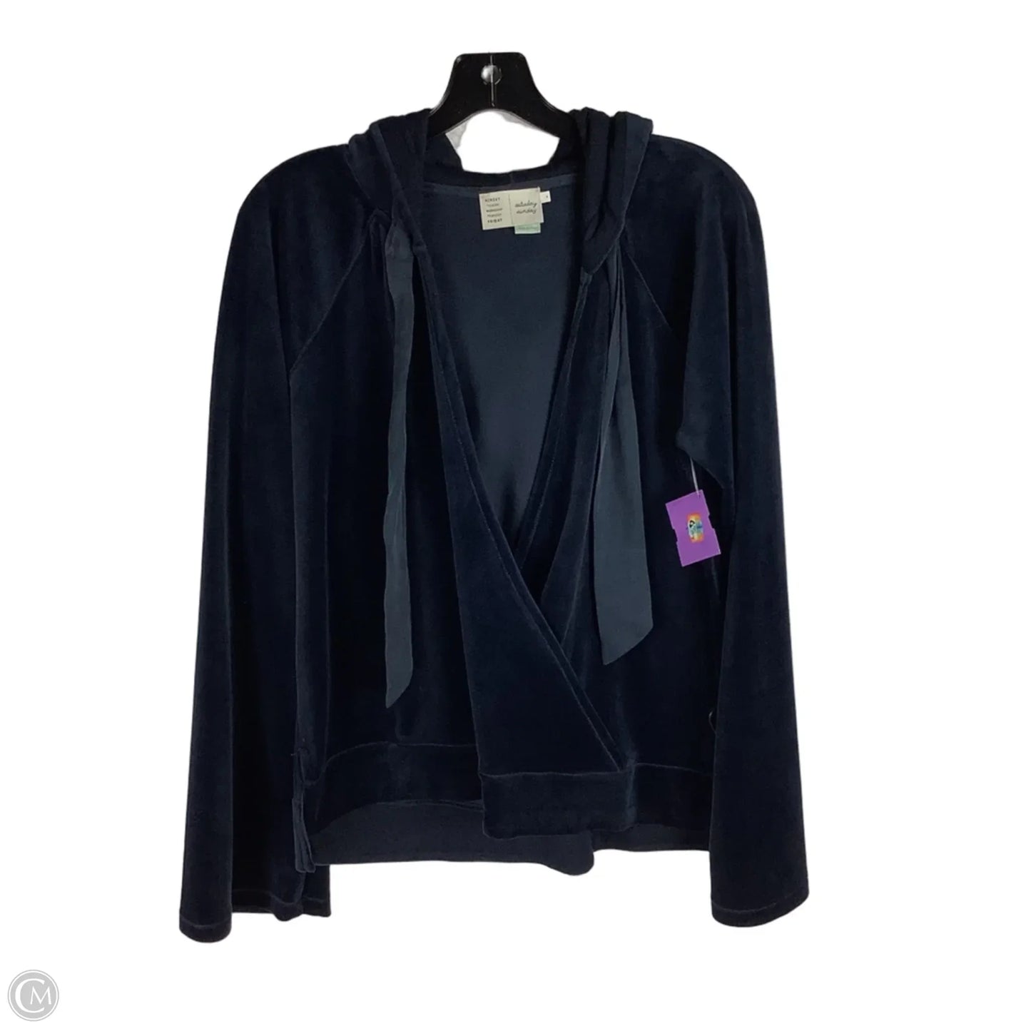 Sweatshirt Hoodie By Saturday/sunday In Blue, Size: M