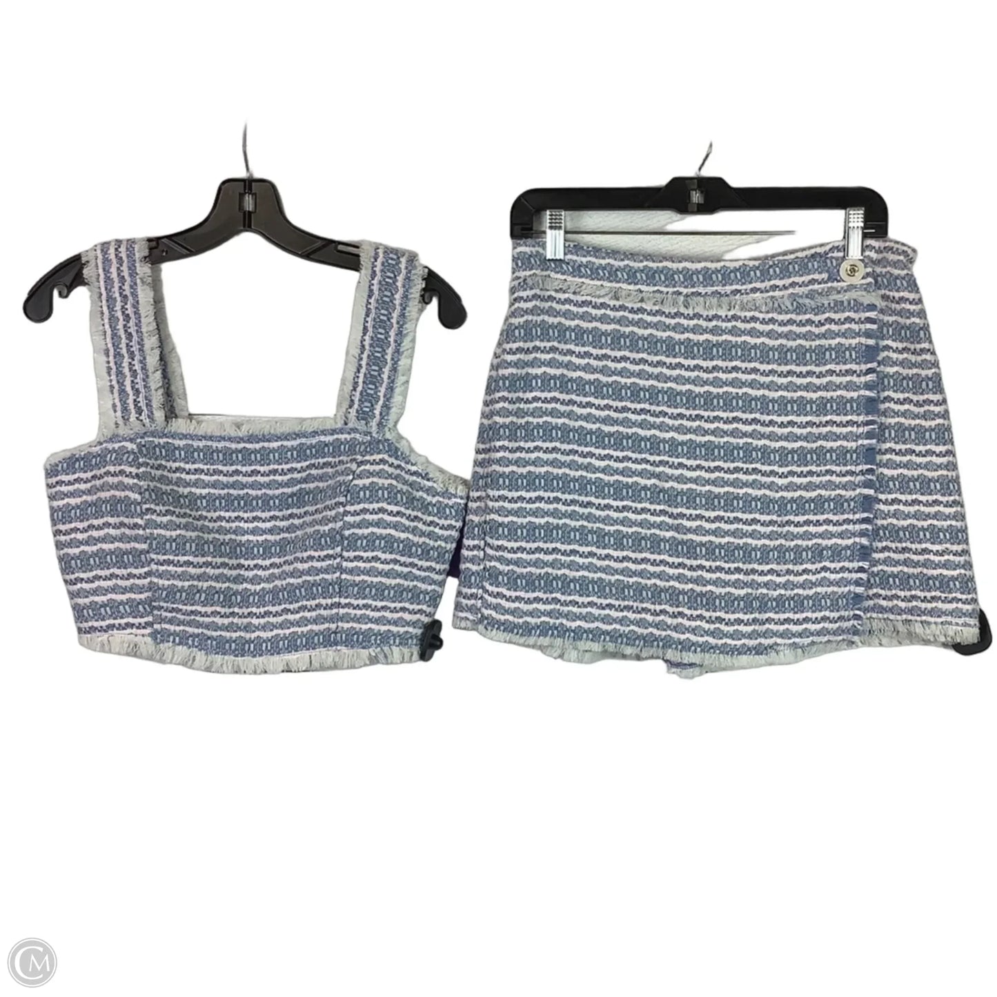 Skirt Set 2pc By House Of Harlow In Blue & Pink, Size: 8