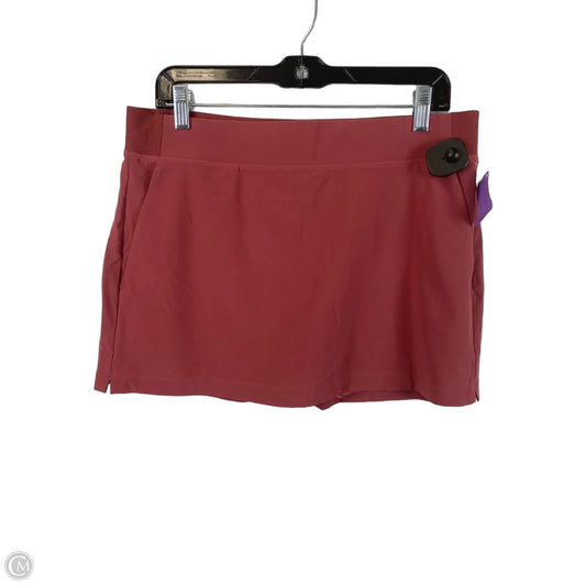 Athletic Skort By Athleta In Red, Size: 12