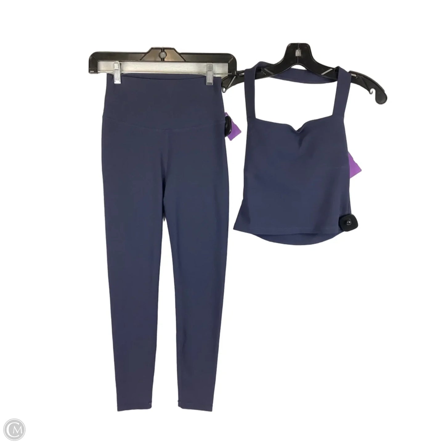 Athletic Pants 2pc By Wilo In Blue, Size: S
