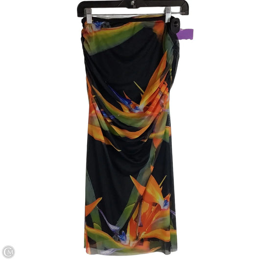 Skirt Maxi By Zara In Multi-colored, Size: M