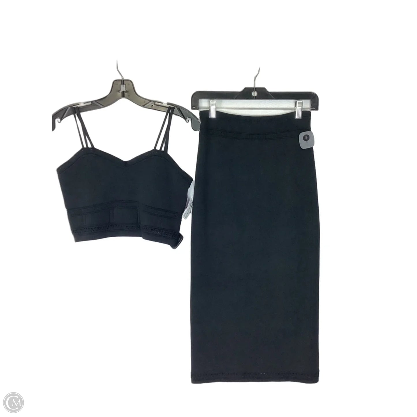 Skirt Set 2pc By House Of Harlow In Black, Size: M