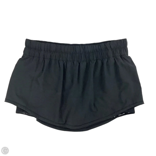 Athletic Skort By Lululemon In Black, Size: 10
