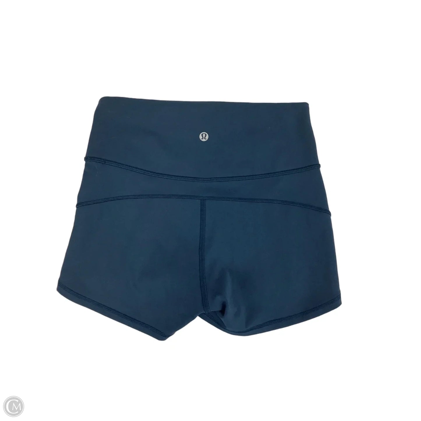 Athletic Shorts By Lululemon In Blue, Size: 6