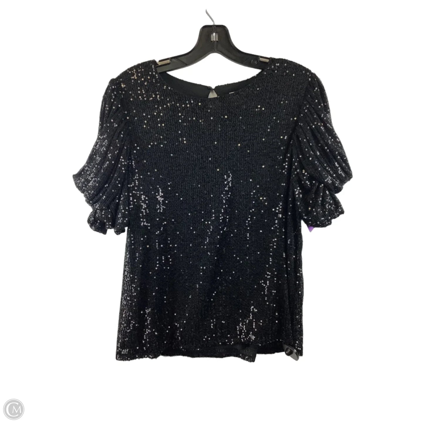 Top Short Sleeve By Entro In Black, Size: M