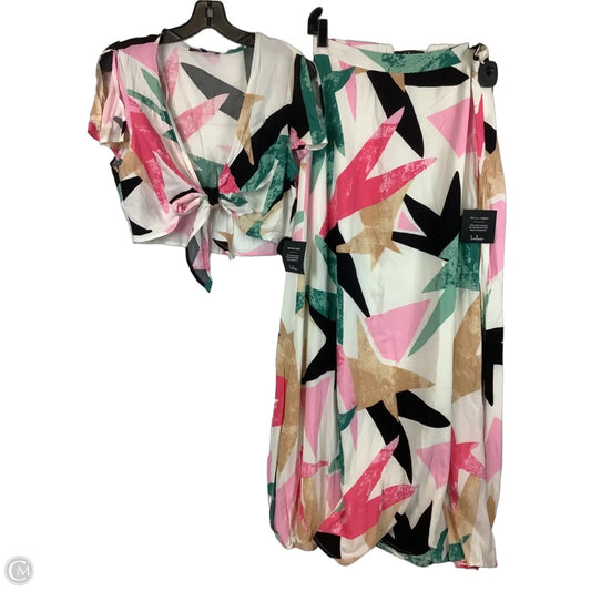 Skirt Set 2pc By Lulus In Multi-colored, Size: L
