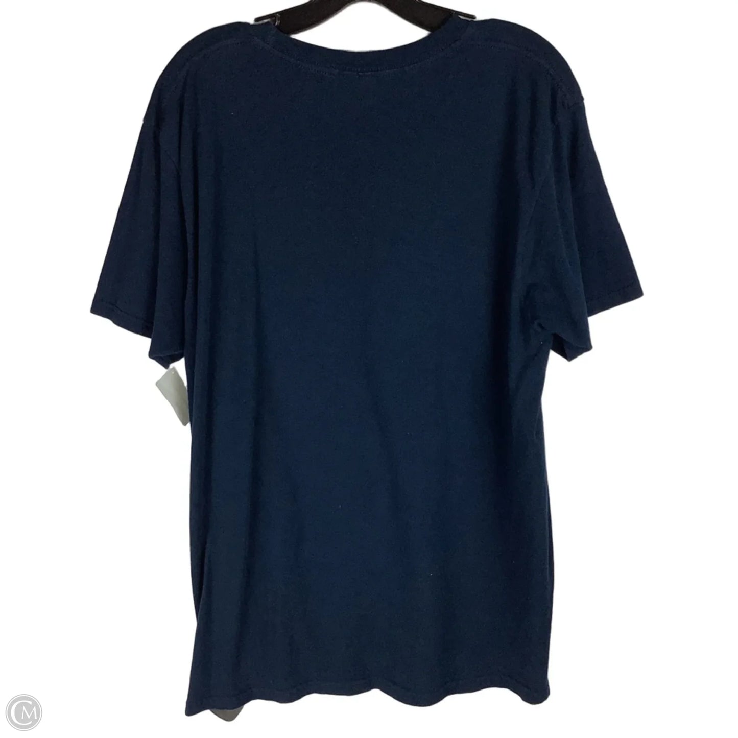 Top Short Sleeve By Clothes Mentor In Blue, Size: Xl