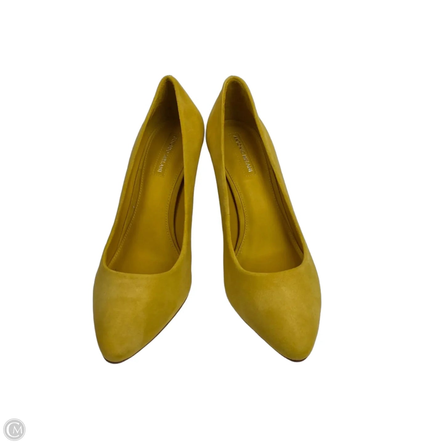 Shoes Heels Block By Antonio Melani In Yellow, Size: 7.5