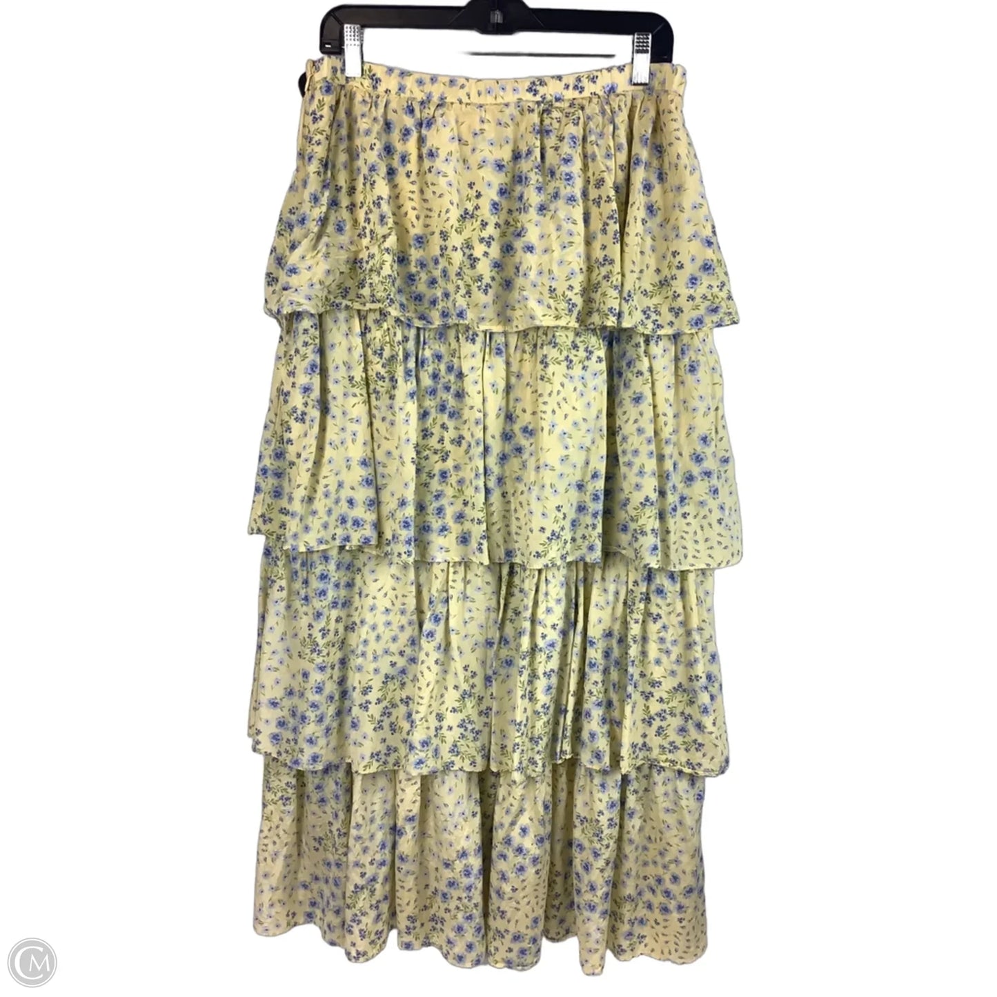 Skirt Maxi By Abercrombie And Fitch In Floral Print, Size: L