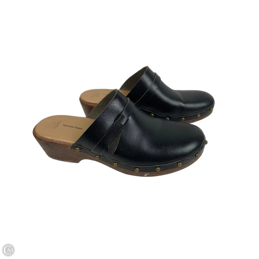 Shoes Flats By Time And Tru In Black, Size: 9
