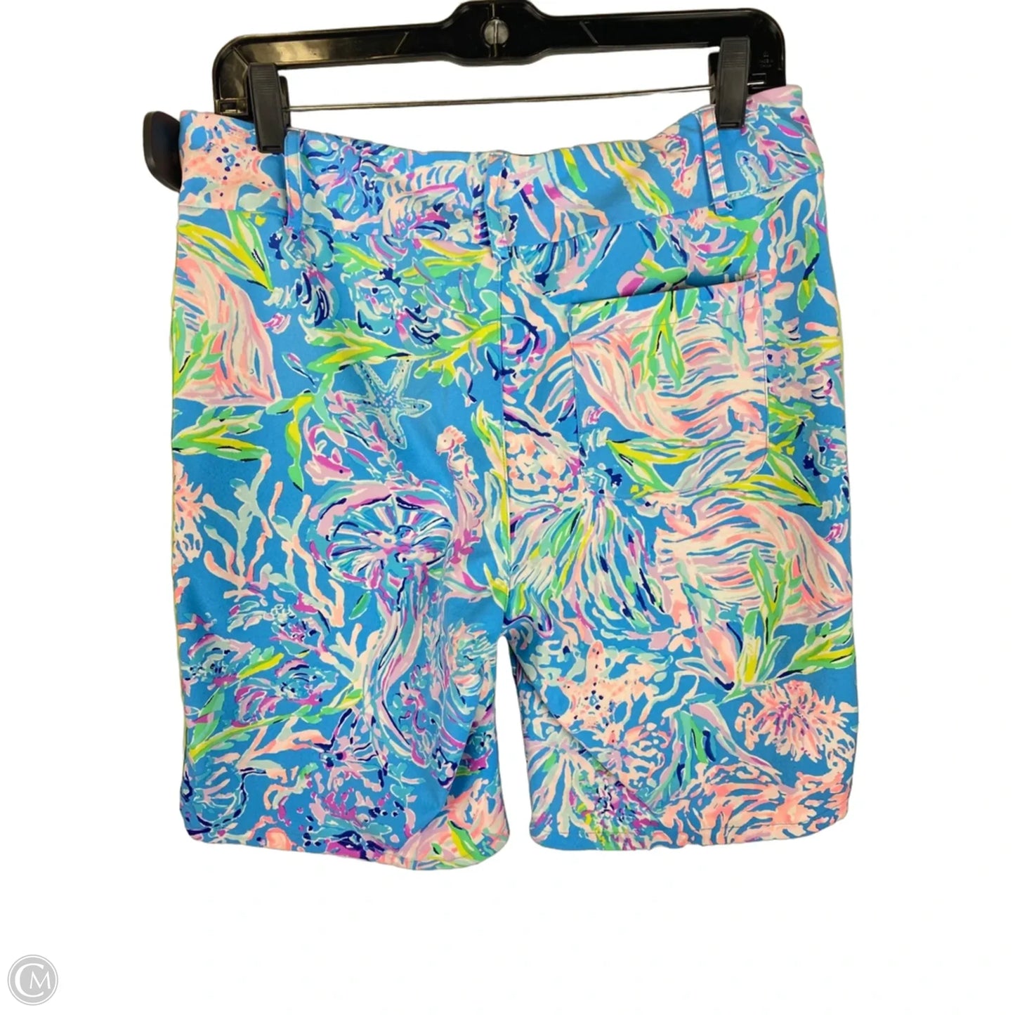 Shorts Designer By Lilly Pulitzer In Blue & Pink, Size: 8