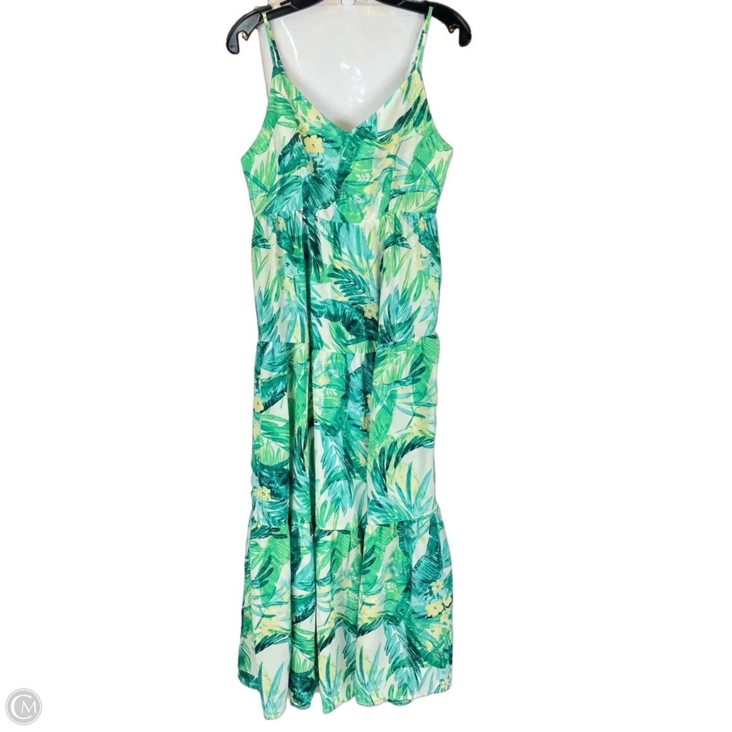 Dress Casual Midi By Clothes Mentor In Green, Size: M