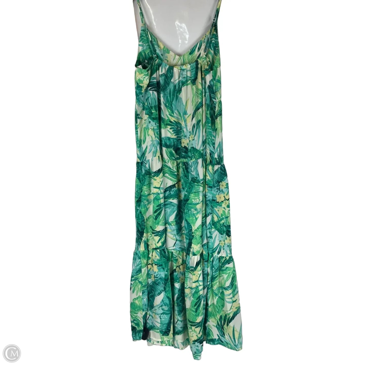 Dress Casual Midi By Clothes Mentor In Green, Size: M