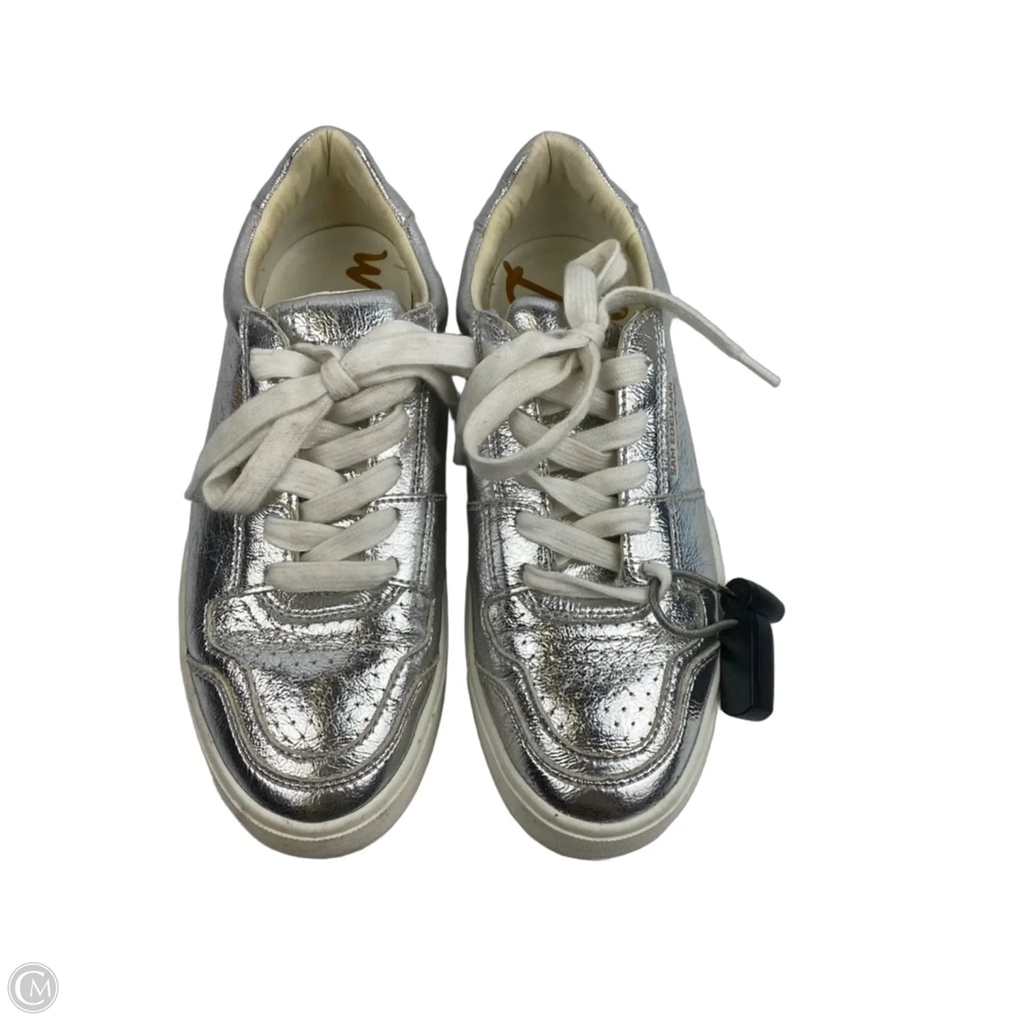 Shoes Sneakers By Sam Edelman In Silver, Size: 5.5