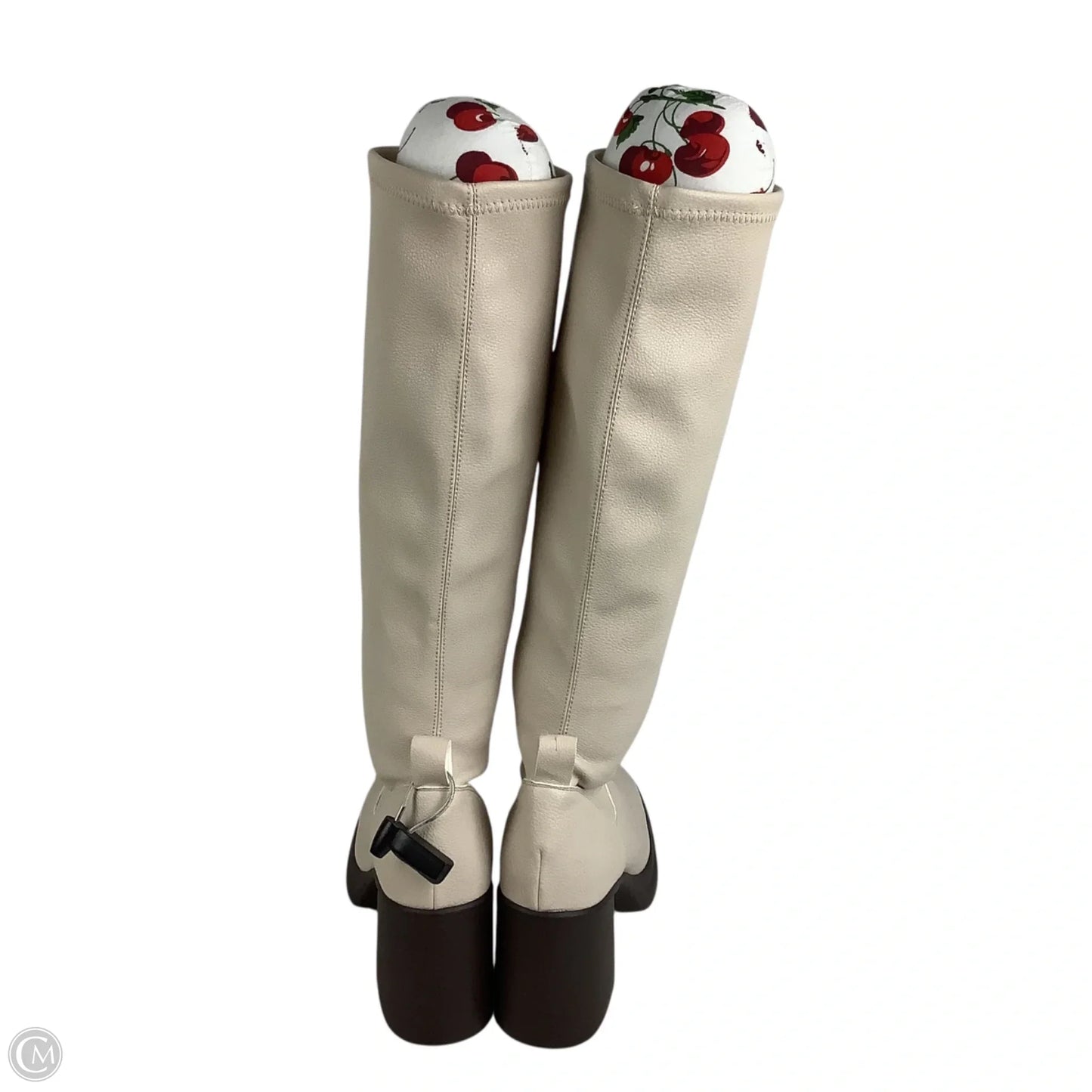 Boots Mid-calf Heels By Matisse In Cream, Size: 9