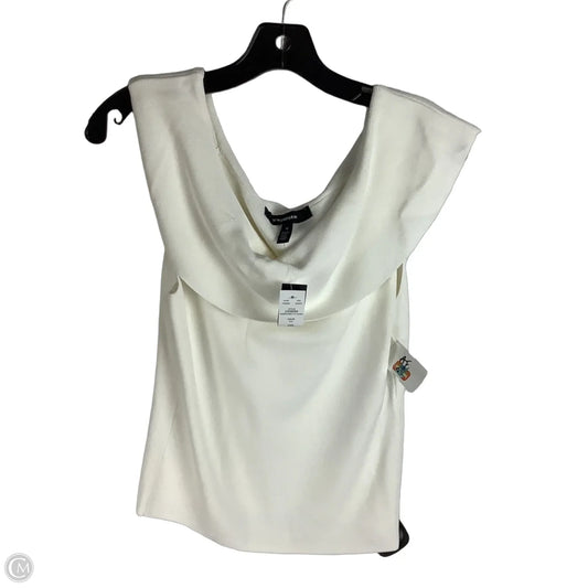 Top Sleeveless By White House Black Market In White, Size: M
