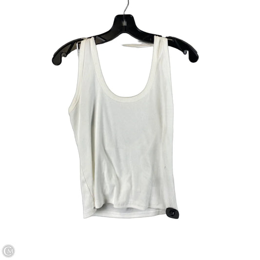 Top Sleeveless By Pilcro In White, Size: L