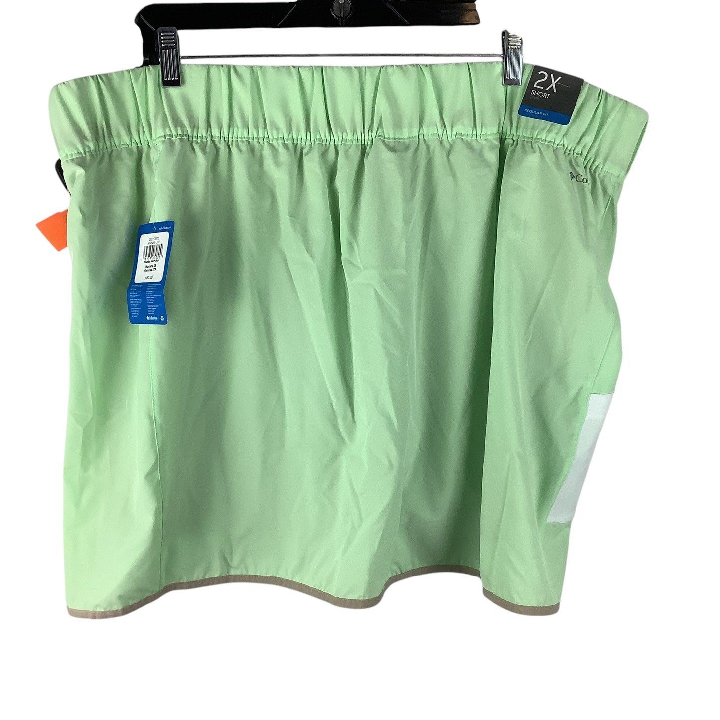 Athletic Skort By Columbia In Green, Size: 2x