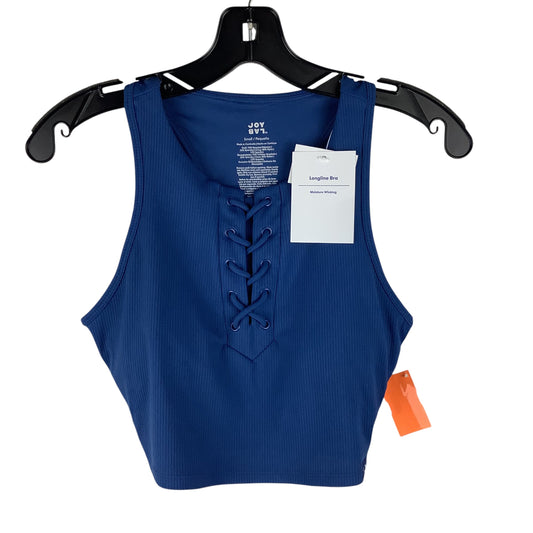 Athletic Top Sleeveless By Joy Lab In Blue, Size: S