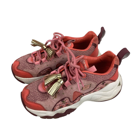 Shoes Athletic By Skechers In Pink, Size: 6