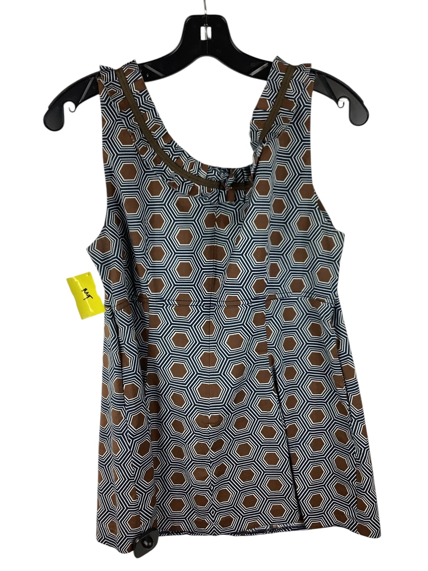 Top Sleeveless By Tory Burch In Multi-colored, Size: 10