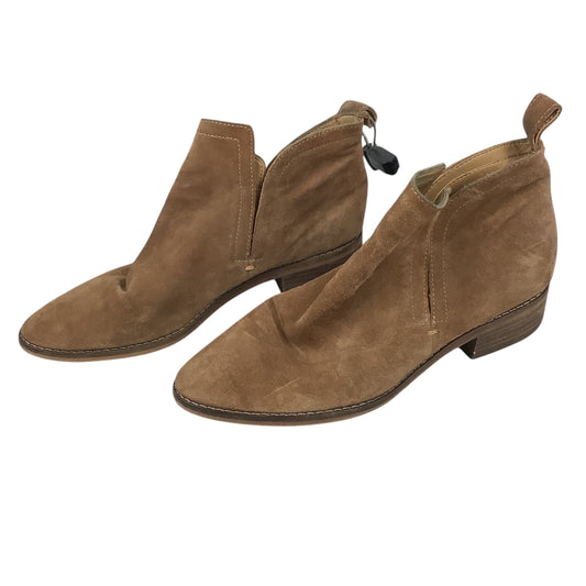 Boots Ankle Heels By Dolce Vita In Brown, Size: 8.5