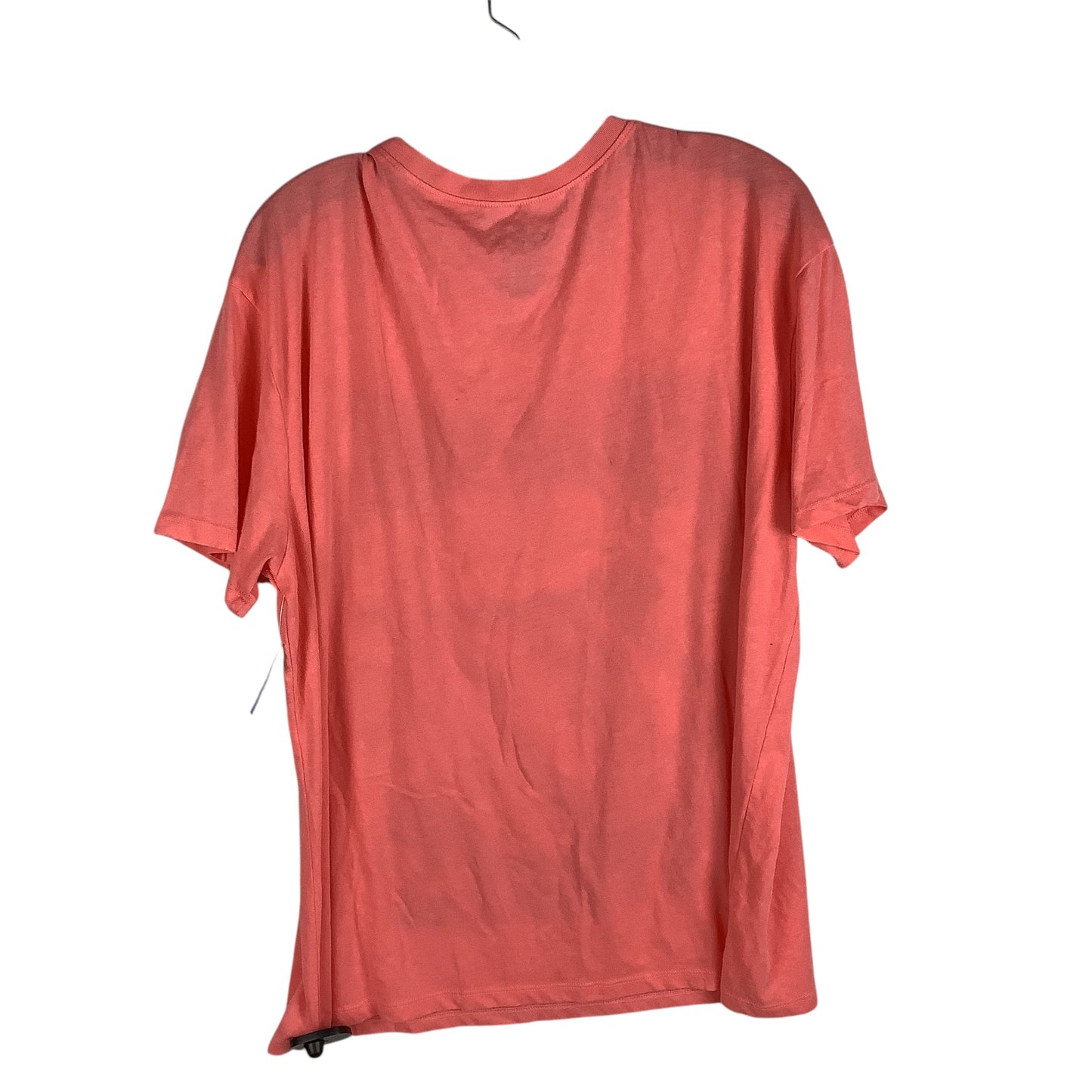 Top Short Sleeve By Clothes Mentor In Pink, Size: Xl