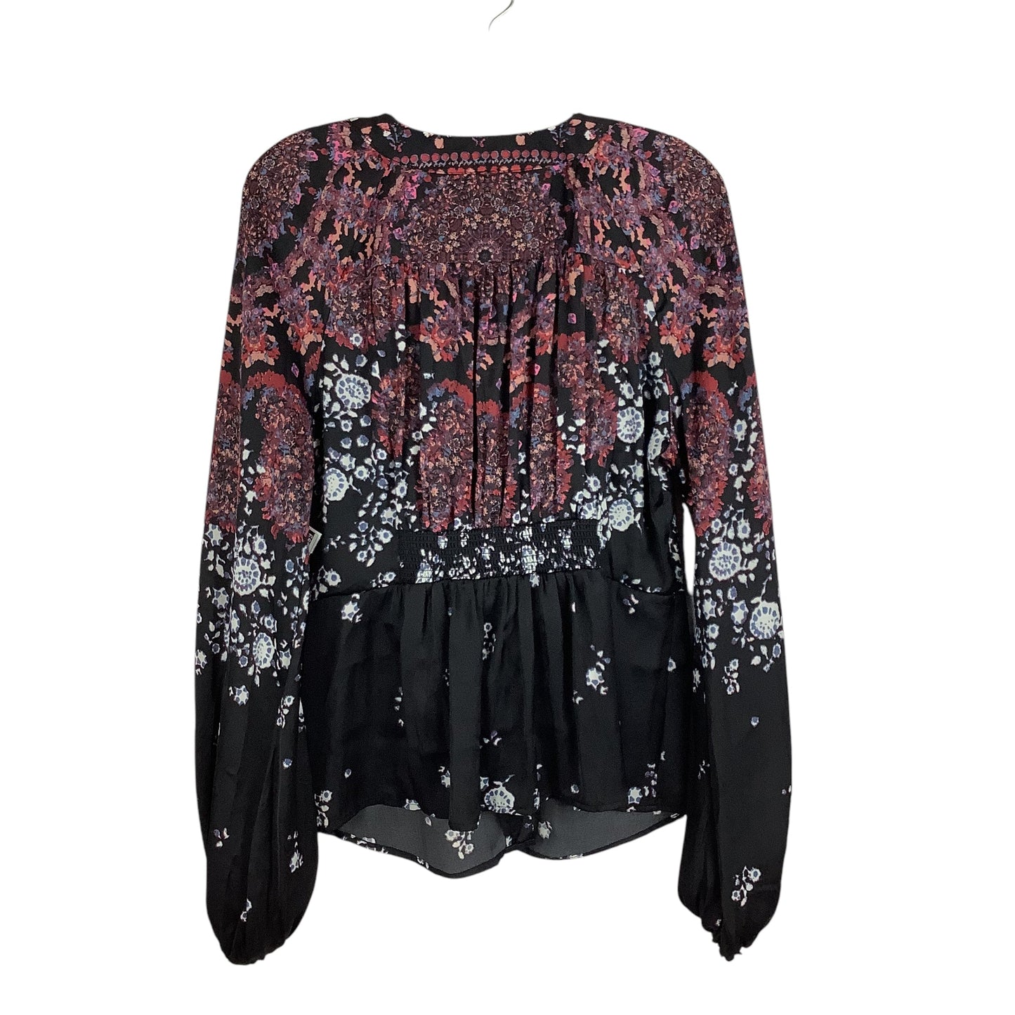 Top Long Sleeve By Free People In Multi-colored, Size: L