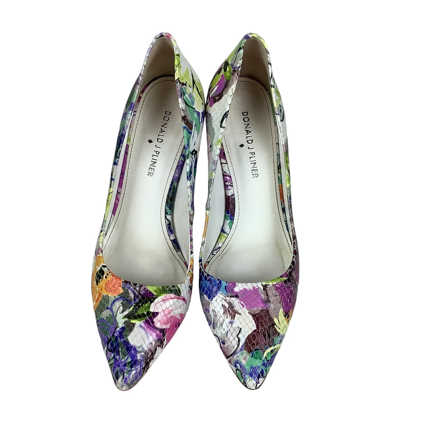 Shoes Designer By Donald Pliner In Floral Print, Size: 6.5