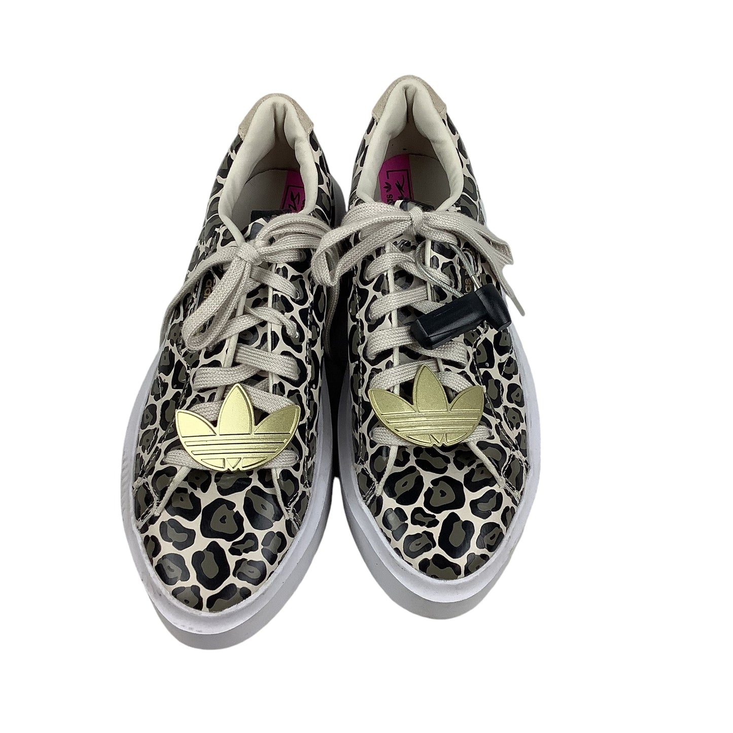 Shoes Athletic By Adidas In Animal Print, Size: 7.5