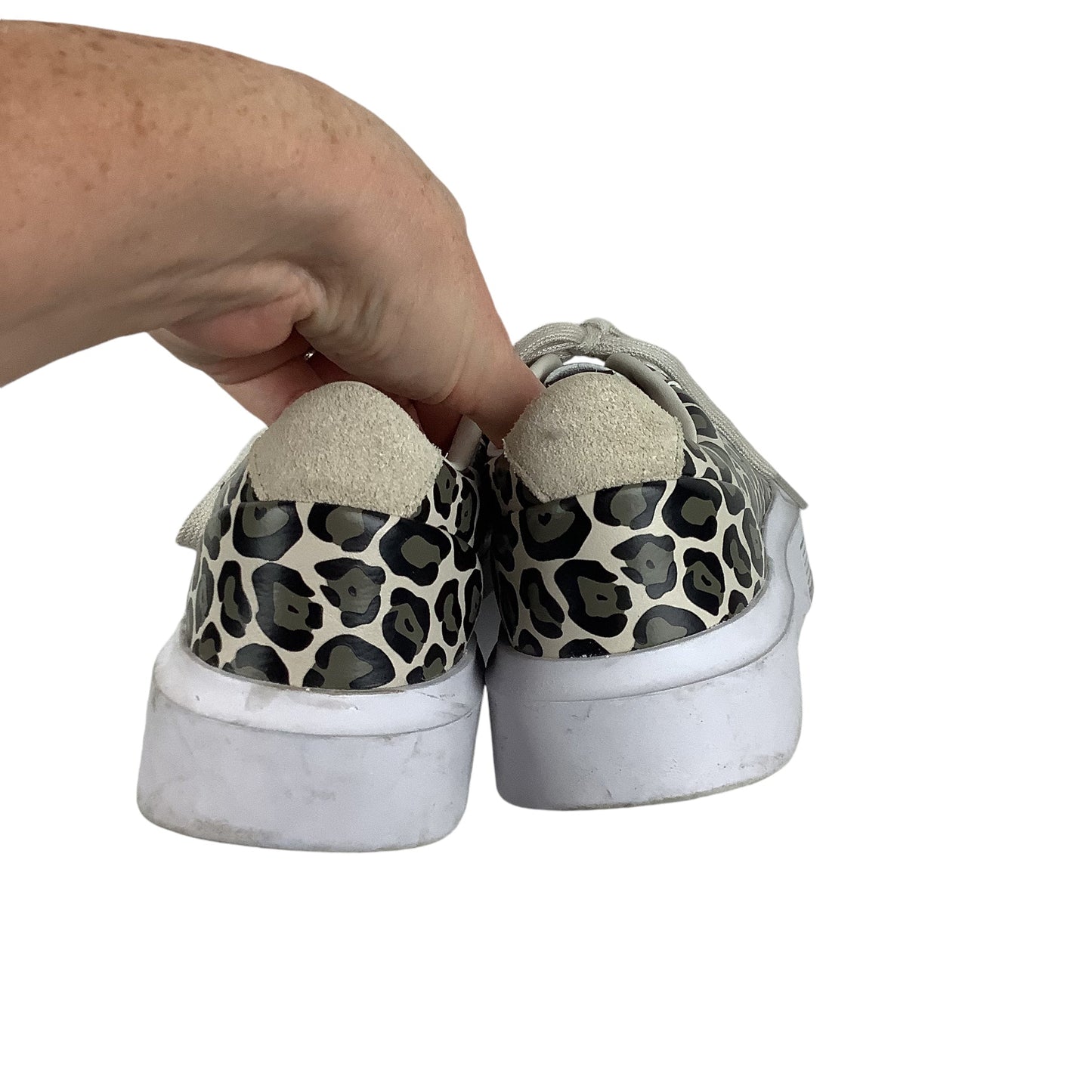 Shoes Athletic By Adidas In Animal Print, Size: 7.5