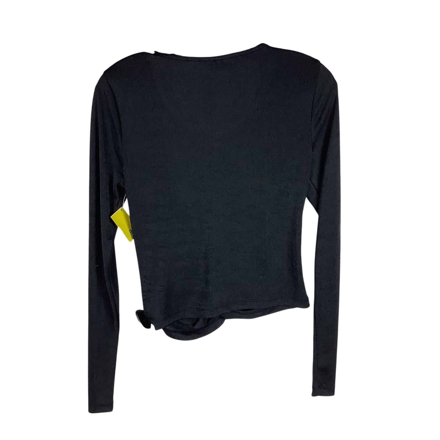 Top Long Sleeve By Anthropologie In Black, Size: S