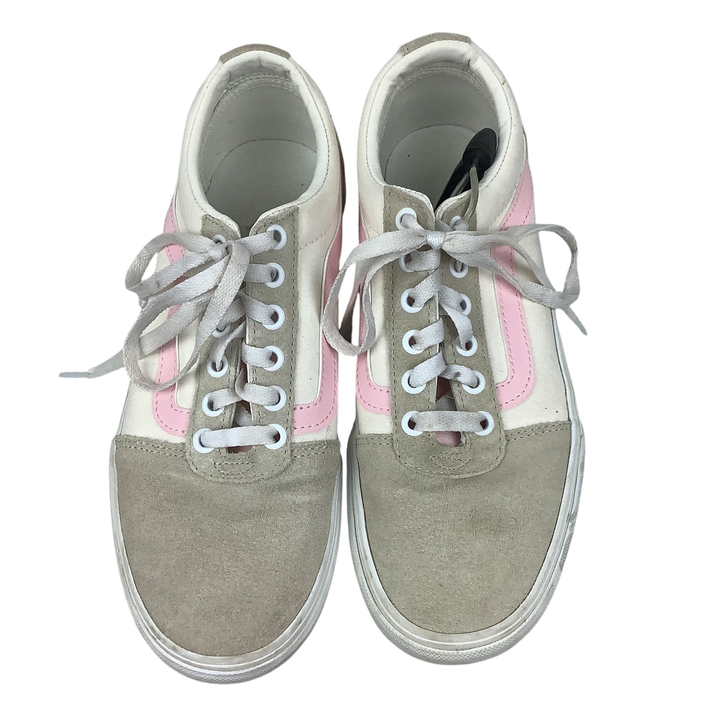 Shoes Sneakers By Vans In Pink, Size: 8.5