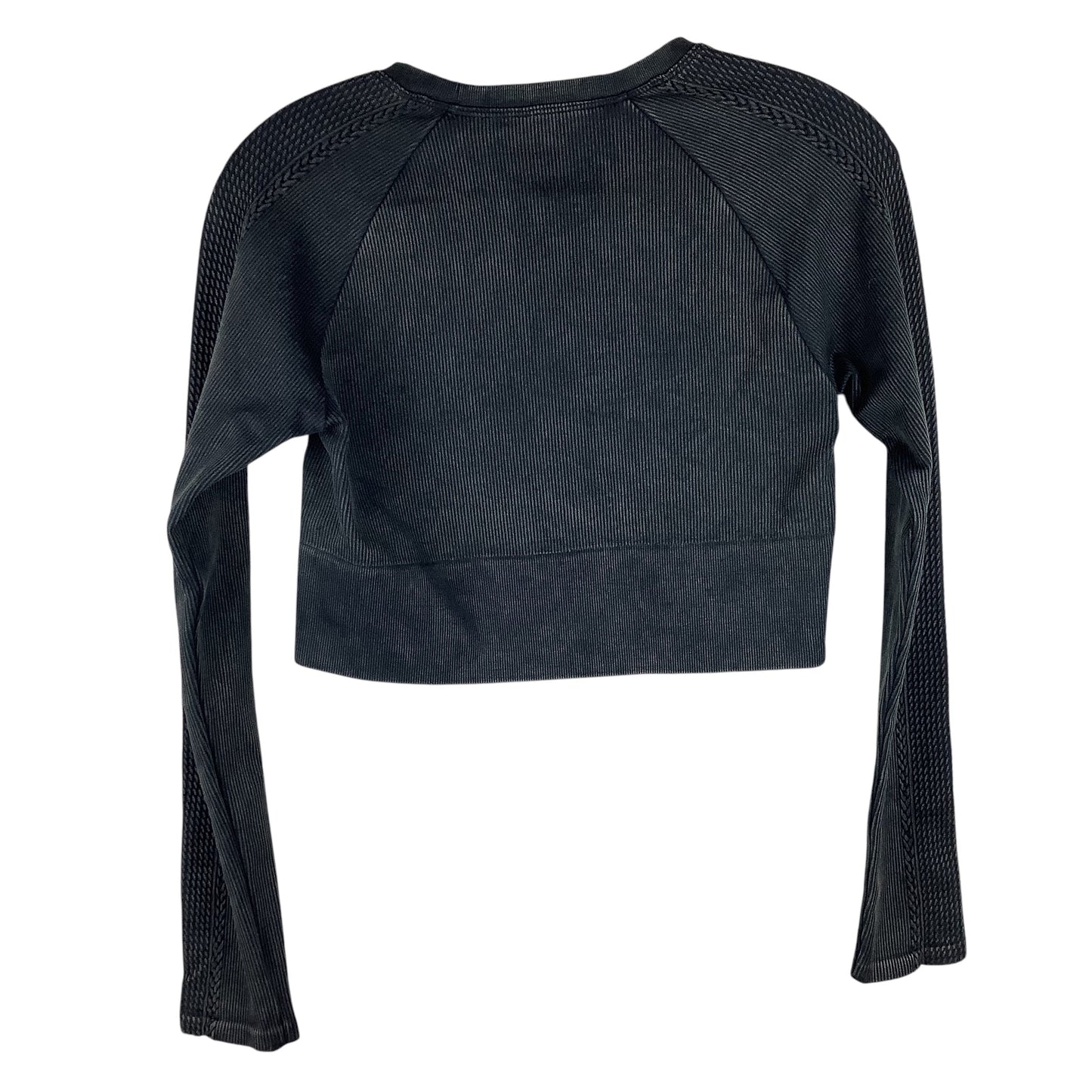 Athletic Top Long Sleeve By Aerie In Black, Size: M