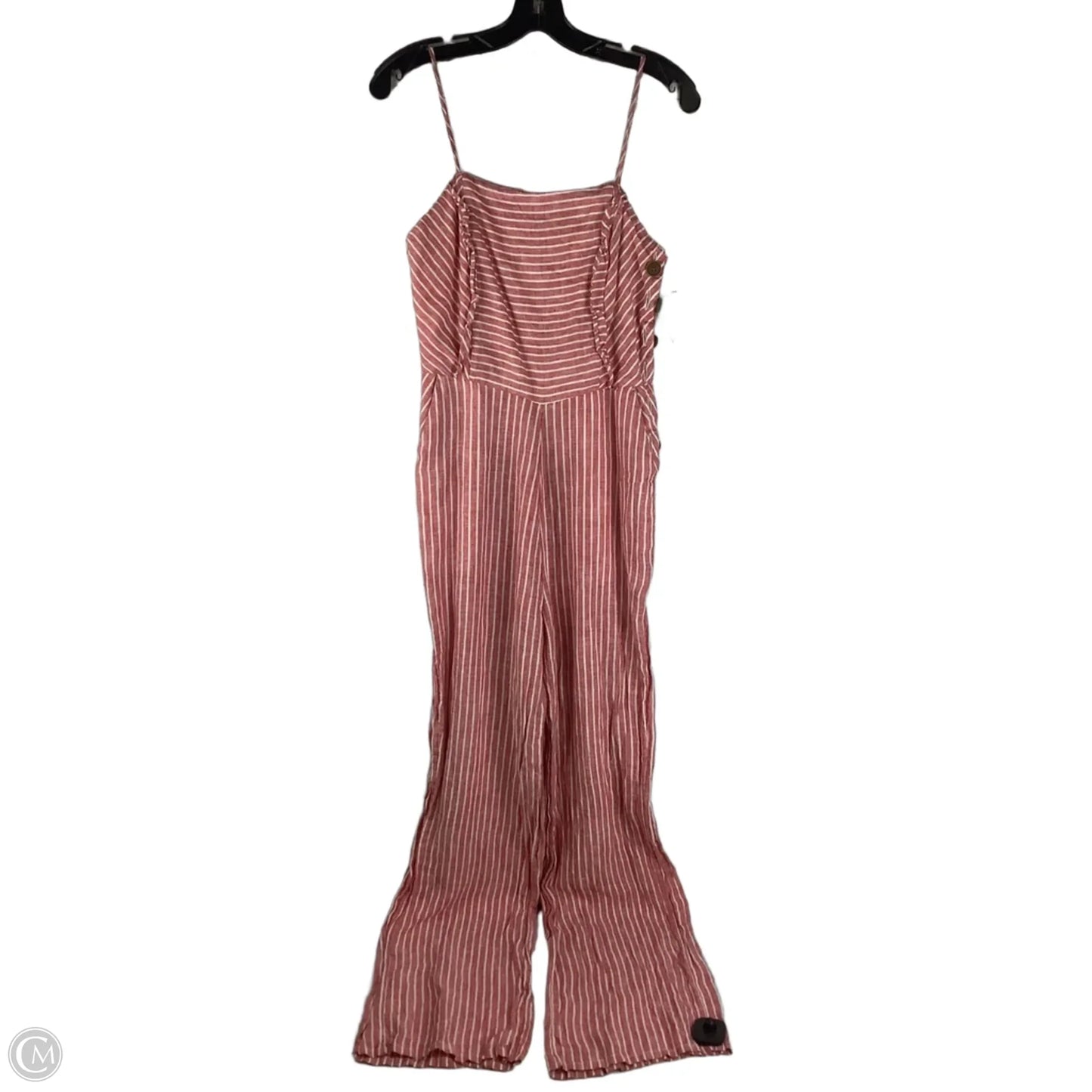 Jumpsuit By Mango In Striped Pattern, Size: S
