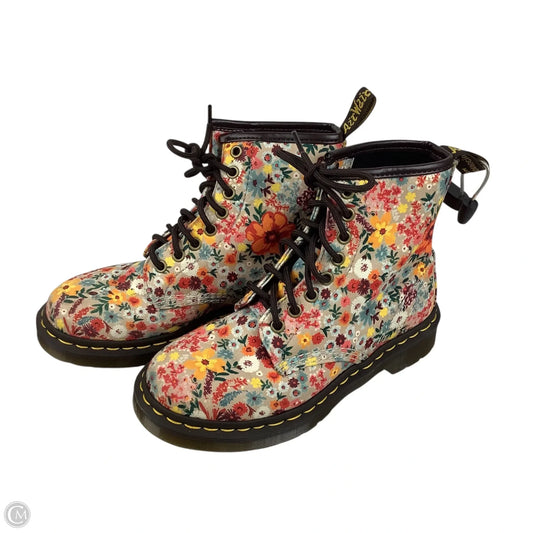 Boots Combat By Dr Martens In Multi-colored, Size: 6
