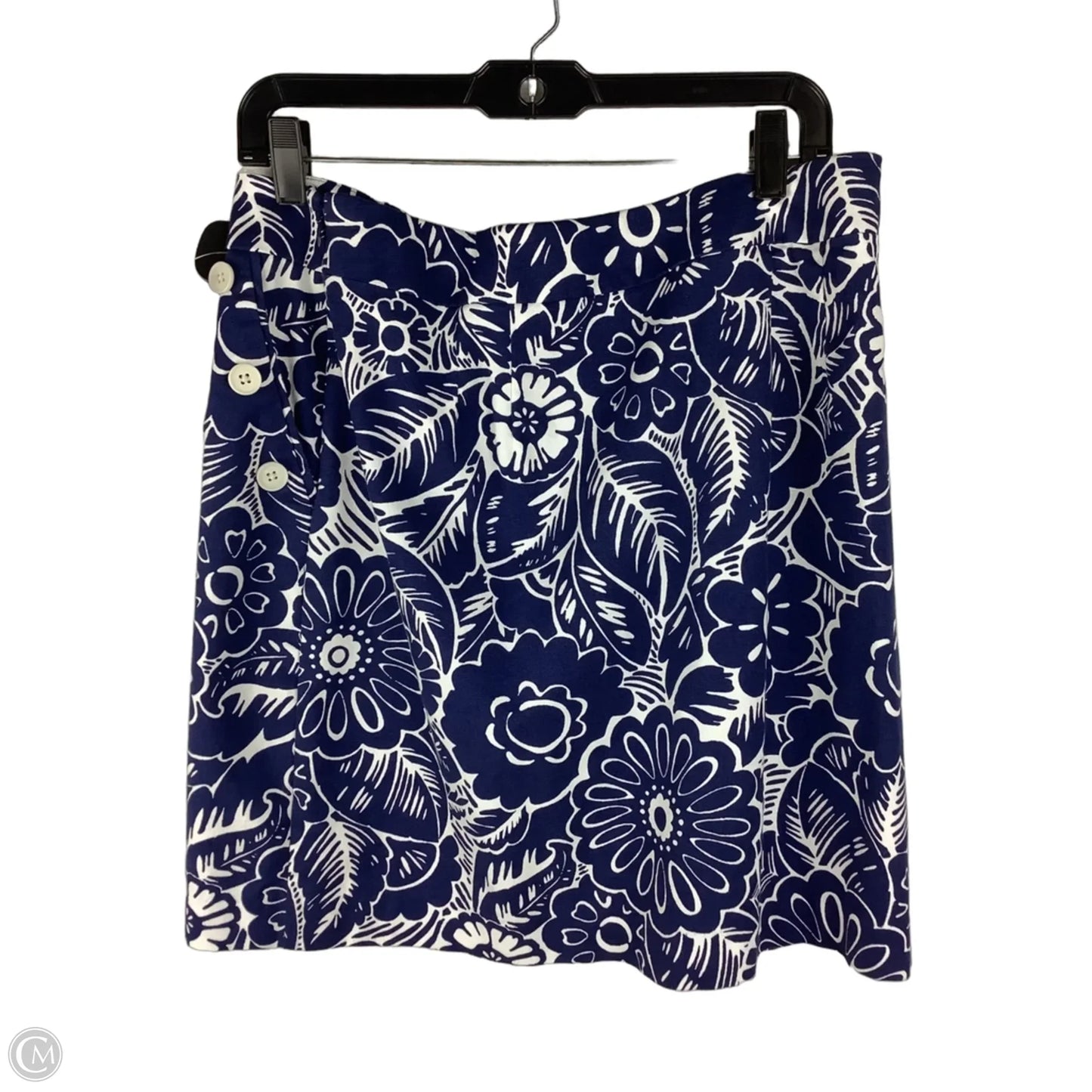 Skirt Midi By Talbots In Blue, Size: 12