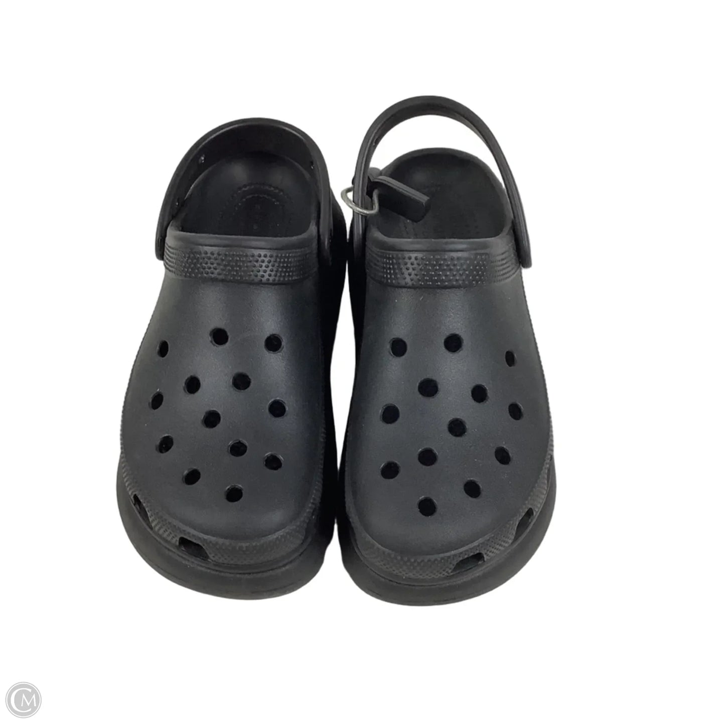 Sandals Sport By Crocs In Black, Size: 8