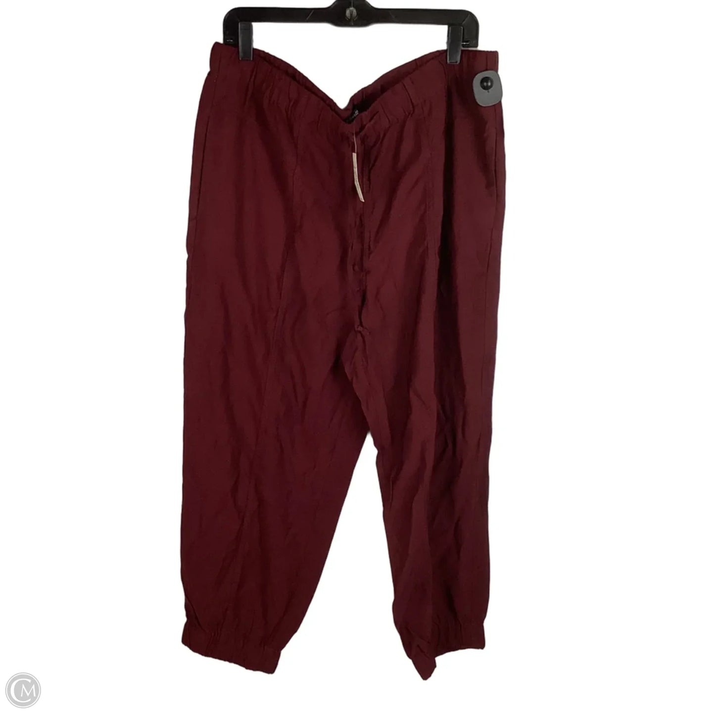 Pants Lounge By Madewell In Maroon, Size: Xl
