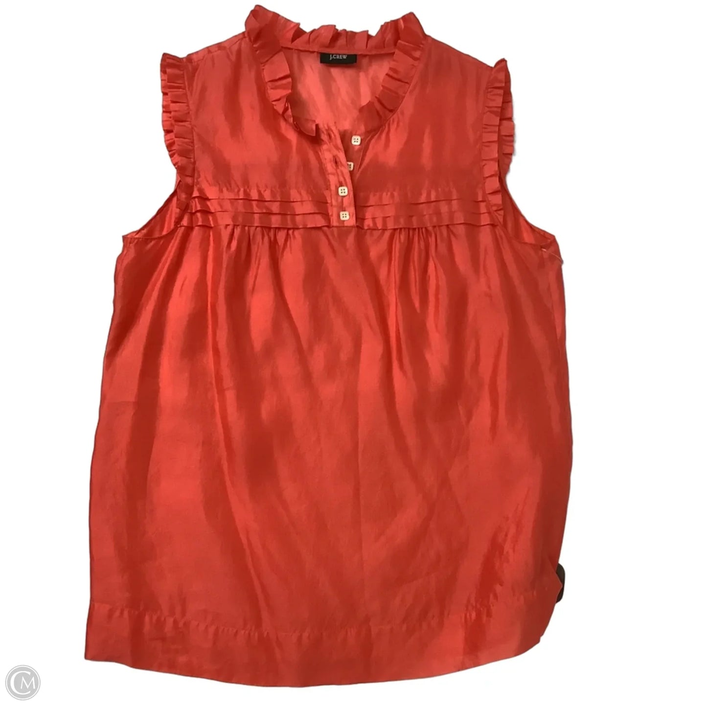 Top Sleeveless By J. Crew In Orange