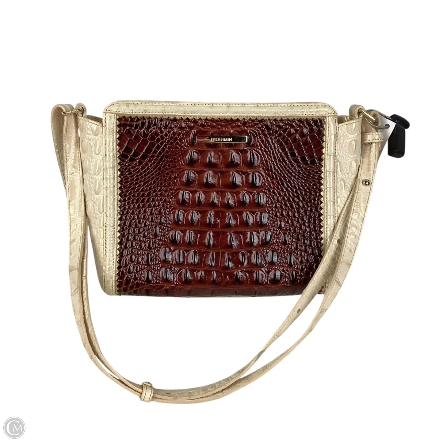 Handbag Designer By Brahmin, Size: Medium