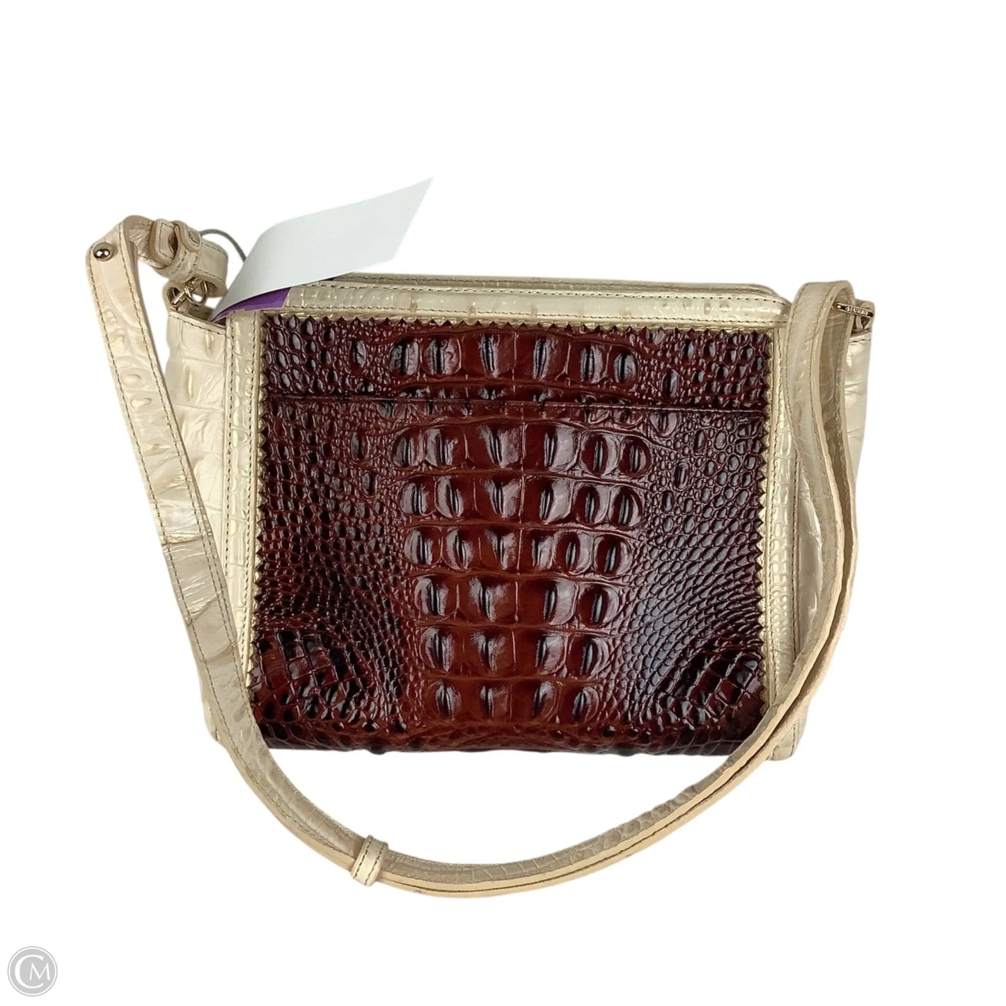 Handbag Designer By Brahmin, Size: Medium