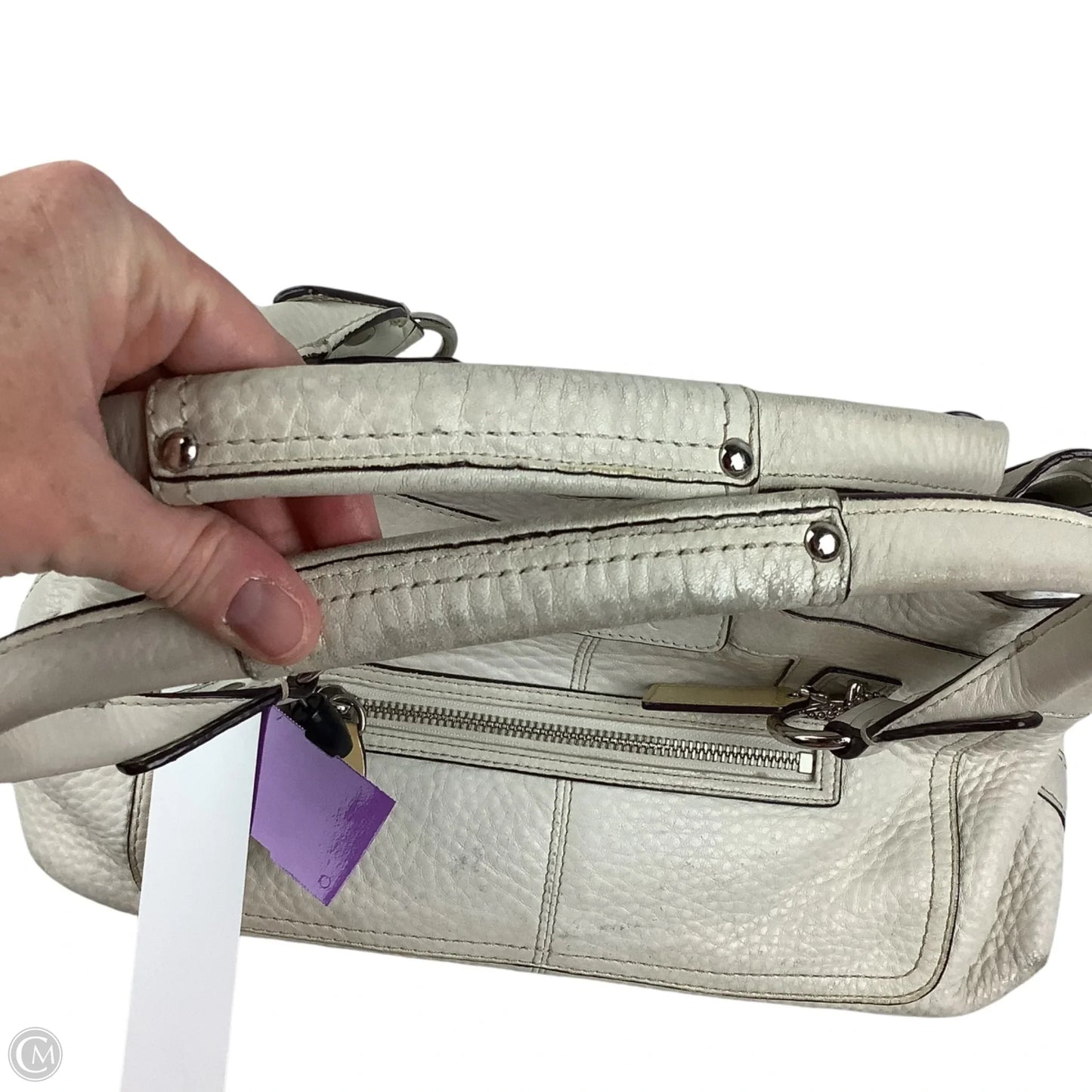 Handbag Designer By Coach, Size: Medium